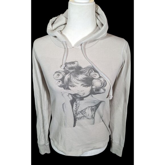 Art By Shonna Drew Light Grey Graphic Hoodie - Picture 2 of 4